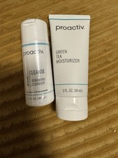 Proactiv LOT/2 1 Cleanse Renewing Cleanser 2oz /Green Tea Moisturizer 3oz EXP27