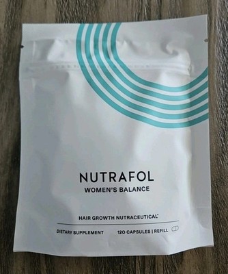 Nutrafol Women's Balance Refill Pouch 120 Capsules Ages 45 and Up Exp 7/27