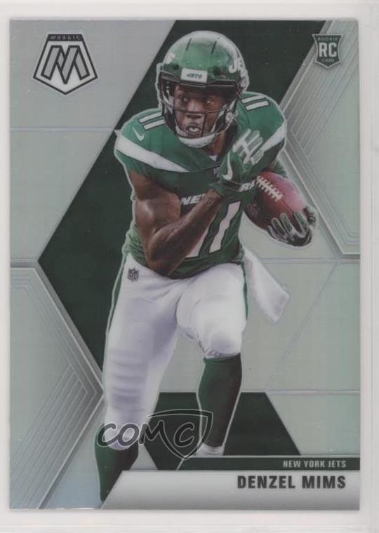 2020 Panini Mosaic Rookies Silver Prizm Denzel Mims #225 g0d