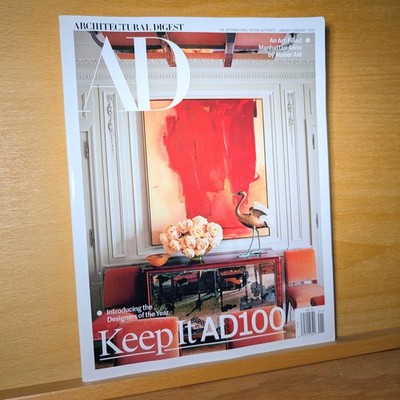 Architectural Digest Magazine January 2026 Keep It AD100 NO LABEL