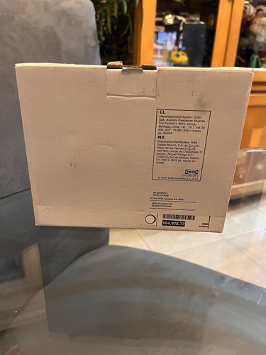 IKEA Brand New In Box Fargrik Stacking Mug White Tapered Coffee Set Of 4 Nice :) - Picture 12 of 13