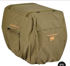 NEW ArcticShield Uninsulated Kennel Weatherproof Cover in Winter Moss - Large