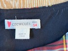 Crewcuts JCrew Girls Black Tartan Holiday Dress Size 14 EUC — photo 2