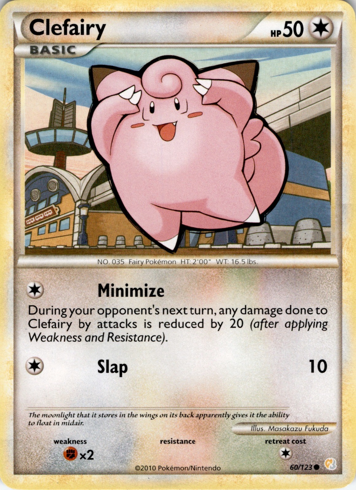Clefairy Common HeartGold SoulSilver 60/123 NM