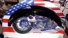 AMF Harley Davidson Super Glide 1980 FXE Shovelhead orig. Vorderradschutzblech