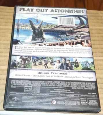 Jurassic World (DVD, 2015) 25192212192| eBay