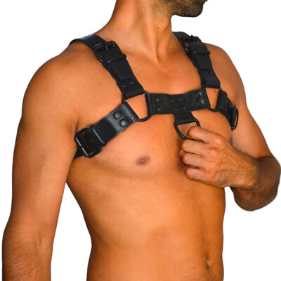 Awanstar 6753 Echt Leder harness Gay Chest Leather Harness,Lederharness,geschirr