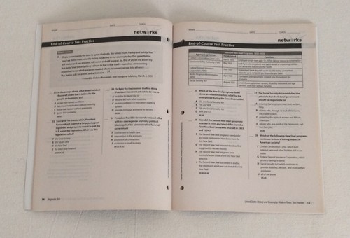 McGraw Hill TENNESSEE U.S. HISTORY & GEOGRAPHY End of Course Exam PRACTICE BOOK - Picture 3 of 6