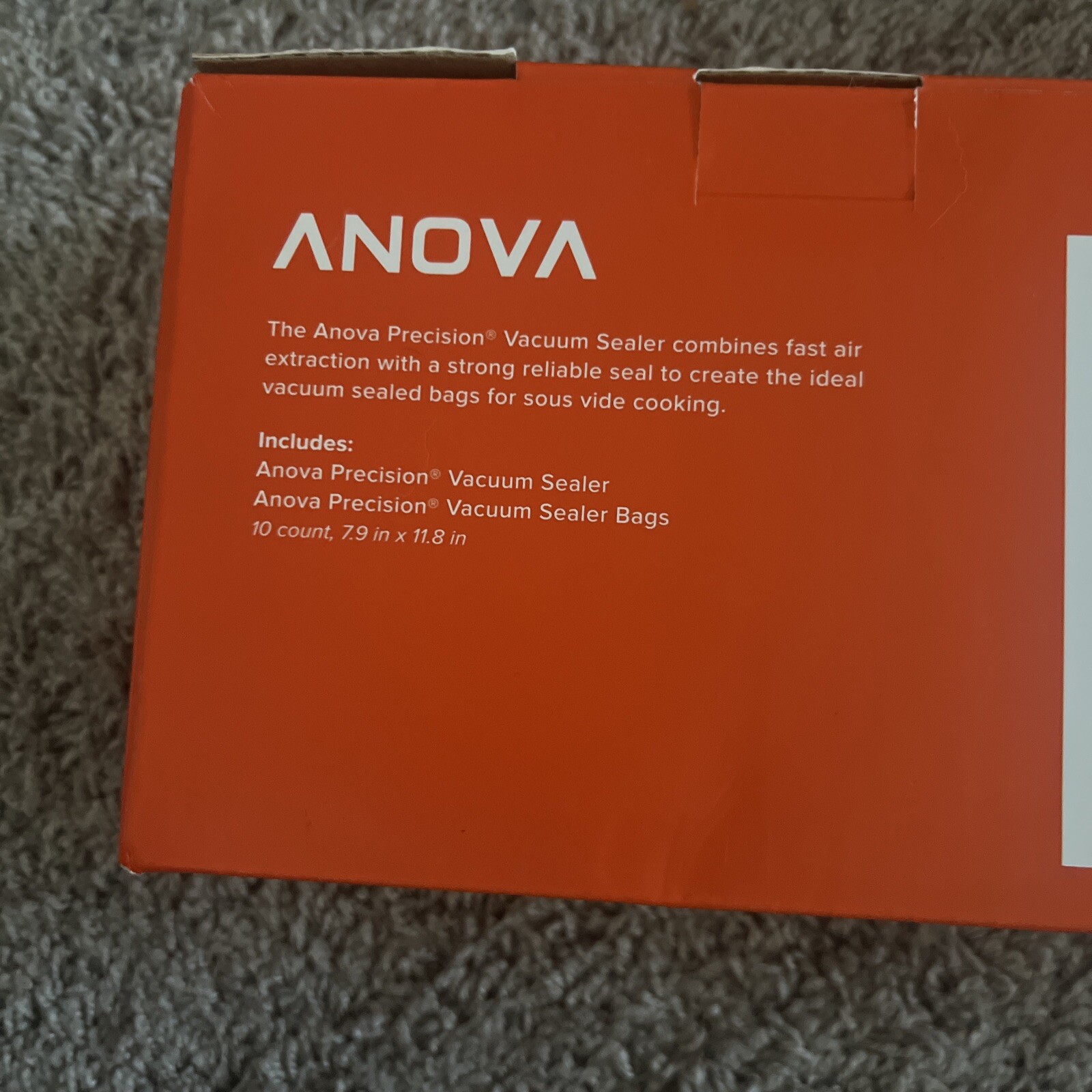Anova ANVS01 Precision Vacuum Sealer Black for sale online eBay