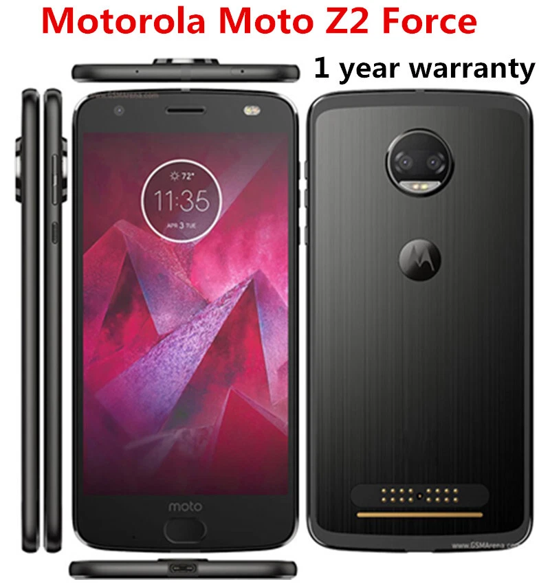Motorola Moto Z2 Force XT1789-1 12MP 64GB 4G LTE Unlocked Smartphone - Image 2 of 4