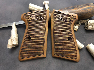 Walther PPK/S Walnut Wood Grips. Handmade. Fits S&W PPK/S. **FAST