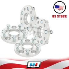 5x114.3 15mm Thick 12x1.25 Wheel Spacers For Nissan 300ZX 4Pcs 1987-1996