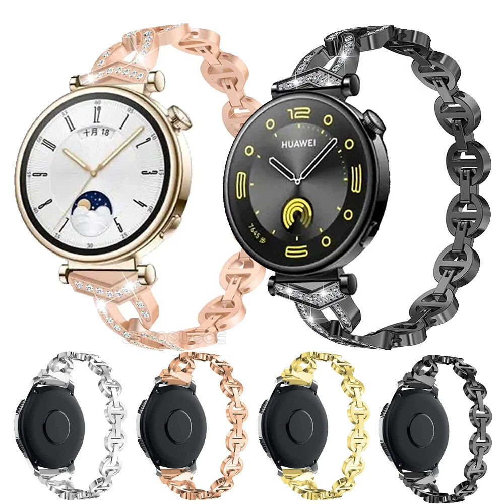 Bling Metal Wrist Band Strap For Huawei Watch GT 4 41mm GT4 GT3 2e