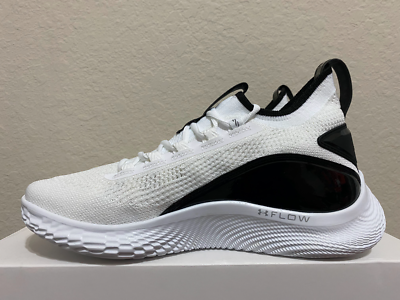 Under Armour UA Curry 8 NM Zen Flow Team Basketball White Black
