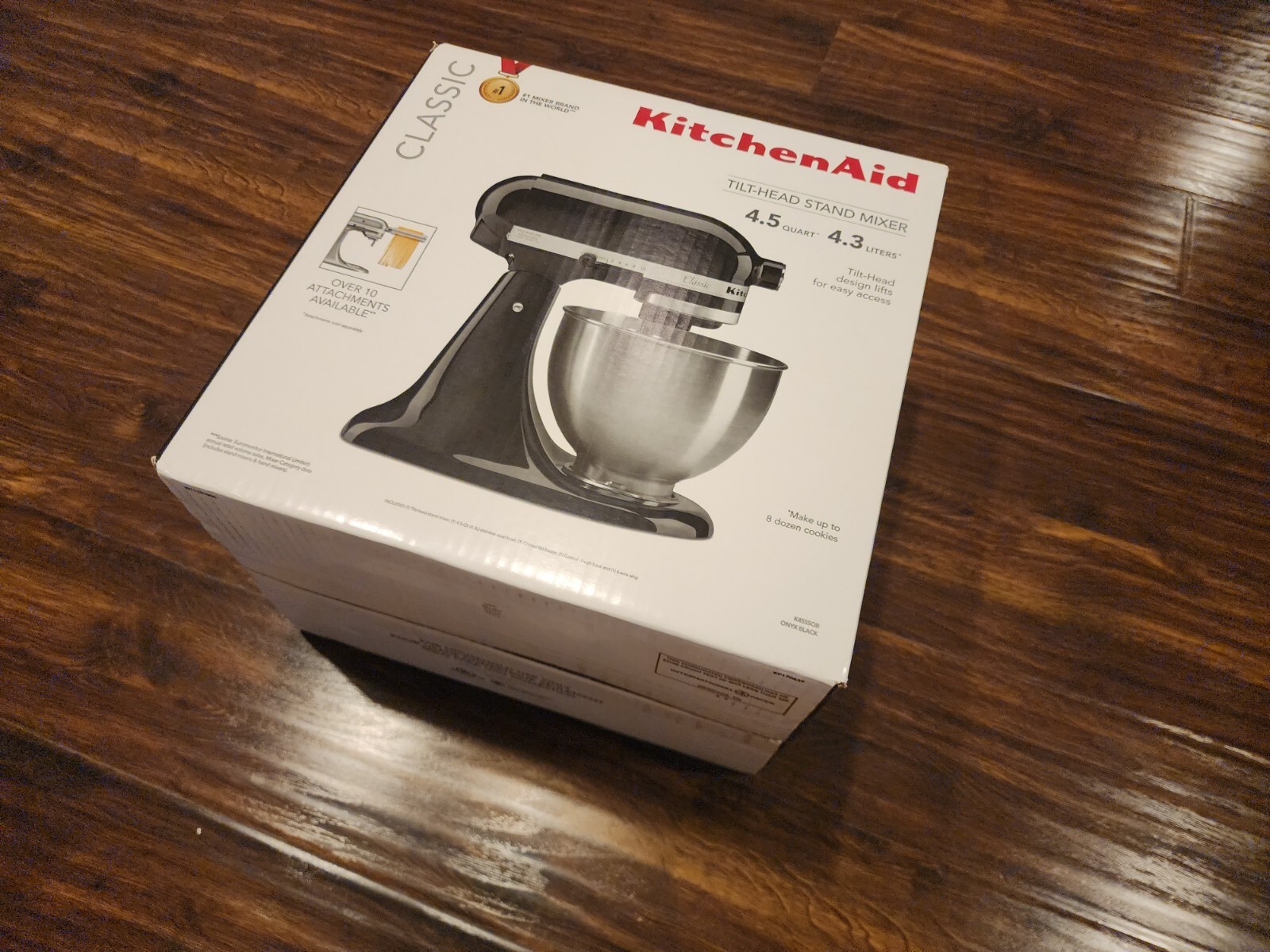 BRAND NEW KitchenAid K45SSOB Standalone Mixer 4.5 QUART FREE SHIPPING