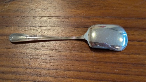 Silver dessert servers and sugar set - Picture 4 of 8