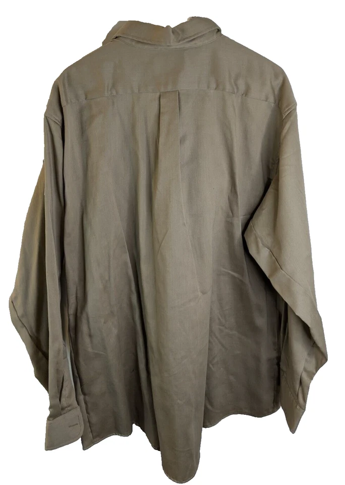 Bulwark FR, Camisa Manga Larga Hombre, Marrón, Talla XXL Foto 3 de 3