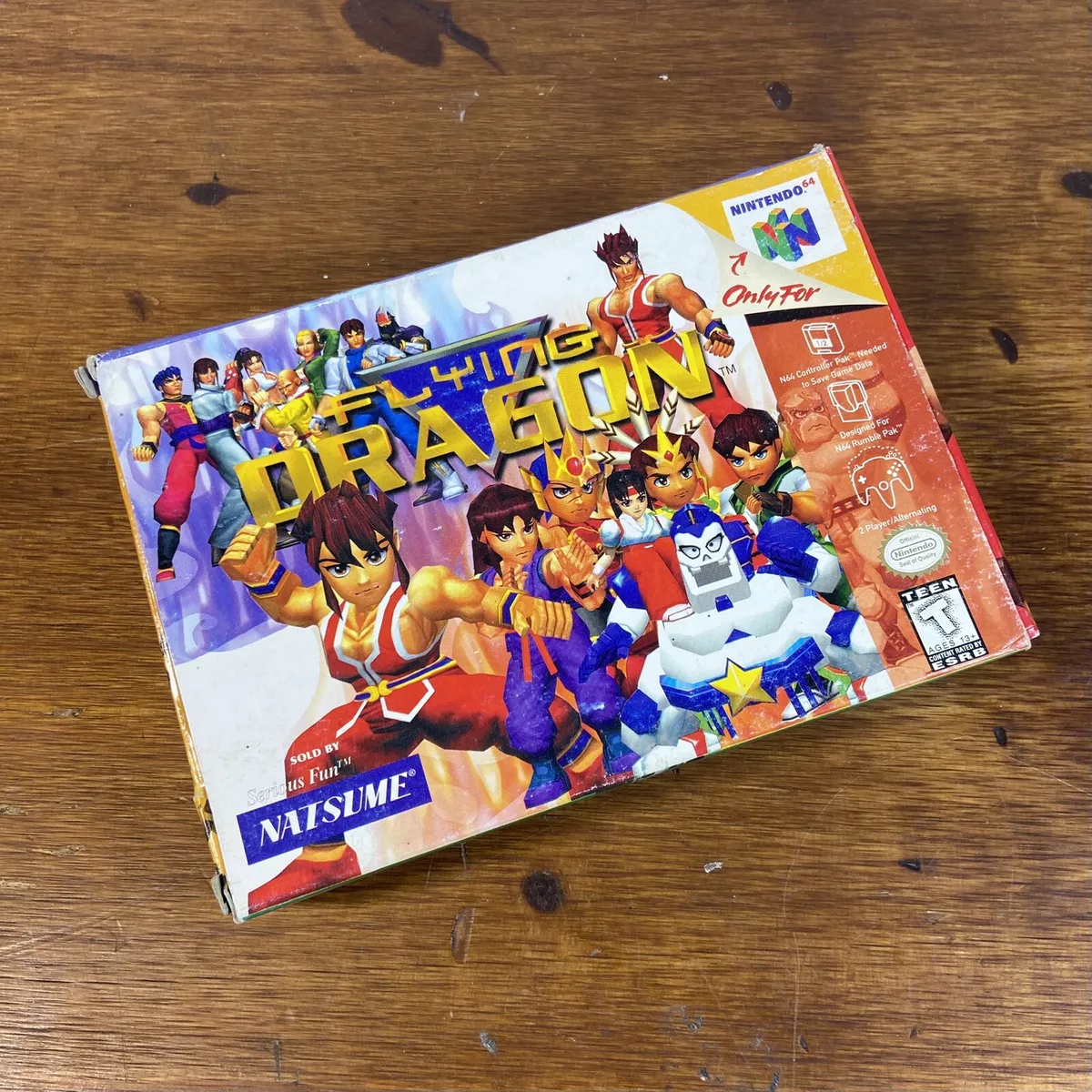 Flying Dragon Nintendo 64 N64 1998 Game and Box 719593060017 eBay