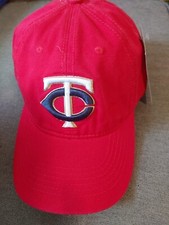 Minnesota Twins Dairy Queen Red Strap Back Baseball Melonwear Cap NWOT