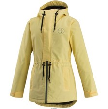 NWT WOMENS AIRBLASTER STAY WILD PARKA JACKET 200 M Pale Yellow snow