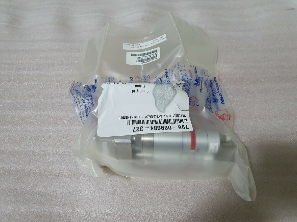 NEW FUJIKIN VLV,NC,1 MN,2 BYP,5RA,316L,STONEHENGE 796-029684-327