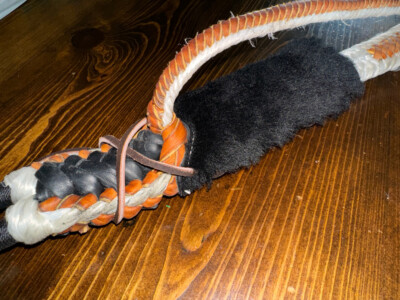 Black Sheep Wool Knuckle Bull Rope Pad - EPT Bull Ropes | eBay