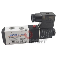 New In Box AIRTAC 4V210-08 Solenoid Valve AC 110V
