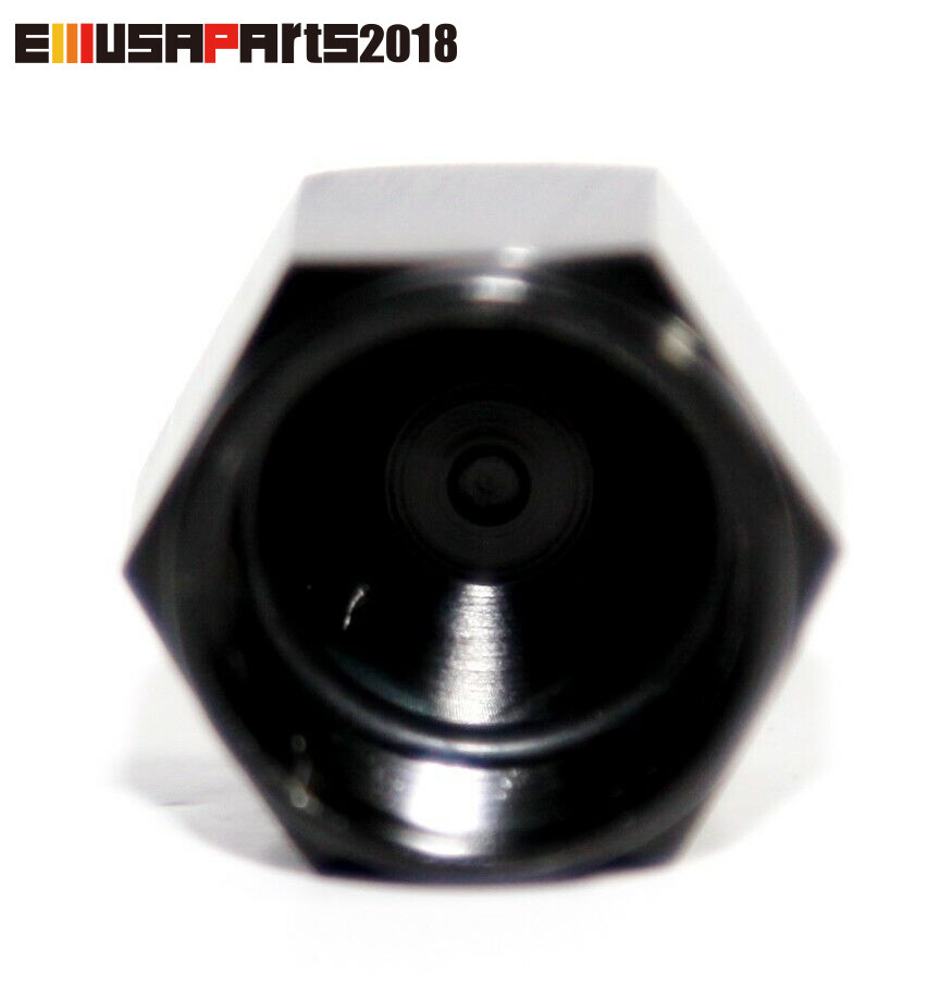 2 Pezzi Tappo Femmina AN8 In Alluminio Nero - Copri Raccordo A Svasatura 8AN