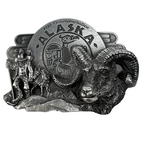 Vintage Siskiyou Howling Wolf 1993 Belt Buckle | eBay display picture 2