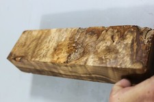 Pen/Cutlery Handle Golden Camphor Wood Turning Blank 9"x2-5/8"x1-3/4"