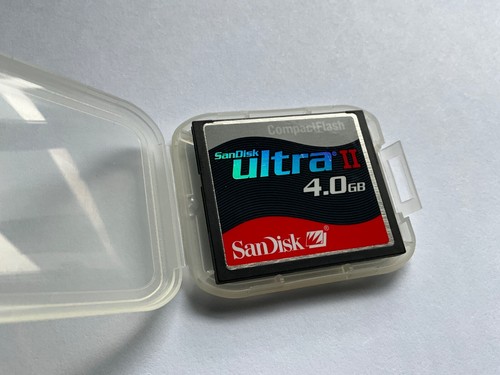 1pcs 4gb Sandisk Ultra II Compact flash memory CF I DSLR CF Nikon Canon Cameras