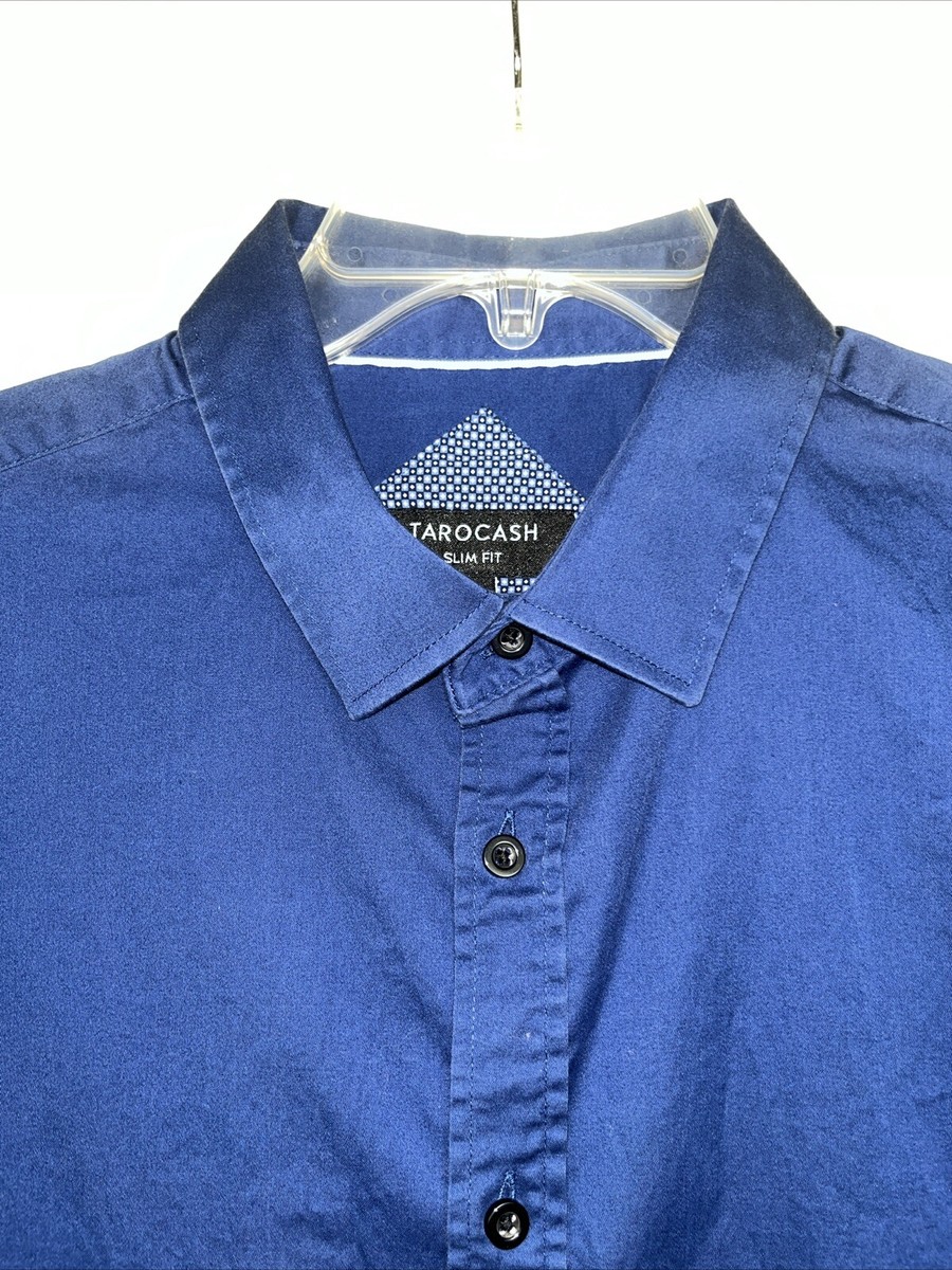 tarocash dress shirts Exec Textured Dress Shirt