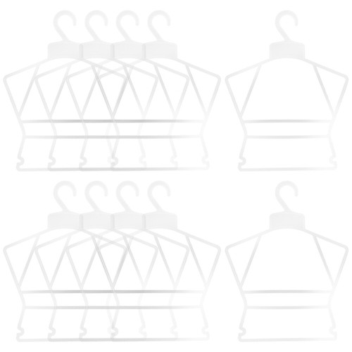 10 Pcs Dress Hanger Girls Child Baby Nursery Closet Organizer Coat Hangers