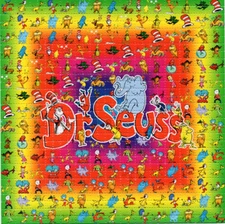 Dr Seuss  BLOTTER ART perforated sheet paper psychedelic art