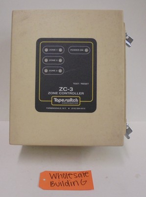 TAPESWITCH CORP ZC-3 ZONE CONTROLLER  120/240 VAC 20VA 50/60 HZ POWER REQ