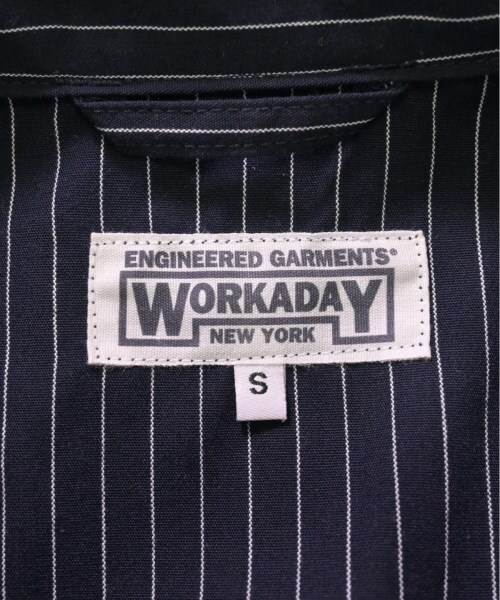 Engineered Garments WORKADAY Chore Jacket NavyxWh… - image 3