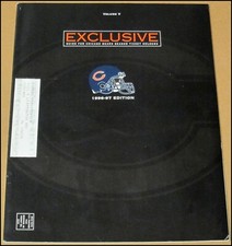 1996 NFL Exclusive Magazine Chicago Bears Cornerback Lance Alworth Junior Seau