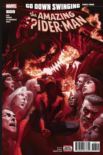 Amazing Spider-Man 800 NM COVER A 1st Print Alex Ross Red Goblin 2018