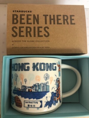 Mug Starbucks Hong Kong – Série Been There – Chine – 414 ML – Neuf Avec Boîte