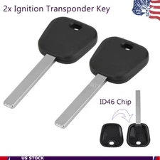 2 Ignition Transponder Key For GMC Sierra 1500 2500HD Canyon 2015 2016 2017 2018