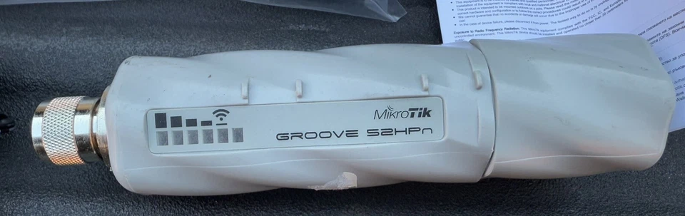 Mikrotik GrooveA-52HPn-US RouterBOARD GrooveA 52 2.4/5GHz Wathcguard W/ ANTENNA - Image 2 of 4