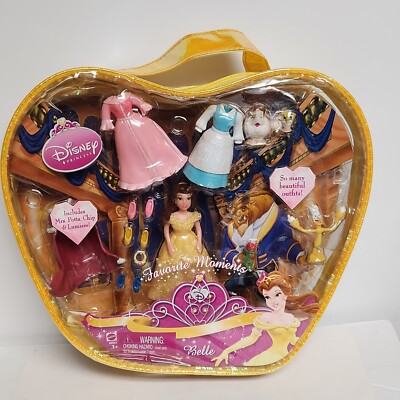 Belle Soufleuir Respiraシリーズ 5点セット Disney Princess BELLE Favorite Moments Playset 2007 Mattel NEW | eBay