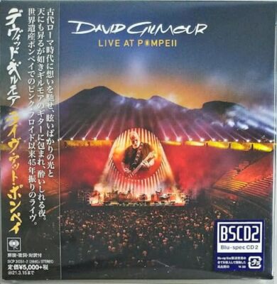 David Gilmour Live At Pompeii CD Factory Sealed Genuine Product Ships from Japan