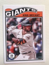 2021 Topps UK Edition 1978-79 Redux Parallel Kris Bryant Giants SR7