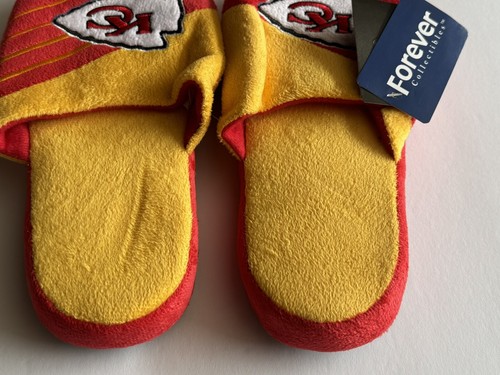 NFL Men's Kansas City Chiefs Logo Slippers - Size: 7-8 - Picture 9 of 9