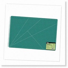 Professional Self Healing 5-Ply Double Sided Cutting Mat - 24" x 36" - GREEN/BLA