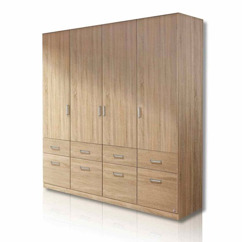 ROLLER Kleiderschrank AALEN - Sonoma Eiche - 181 cm breit