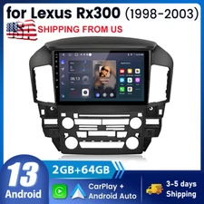 64GB Android 13 Apple CarPlay Car Radio Stereo GPS Nav for Lexus RX330/350/400H
