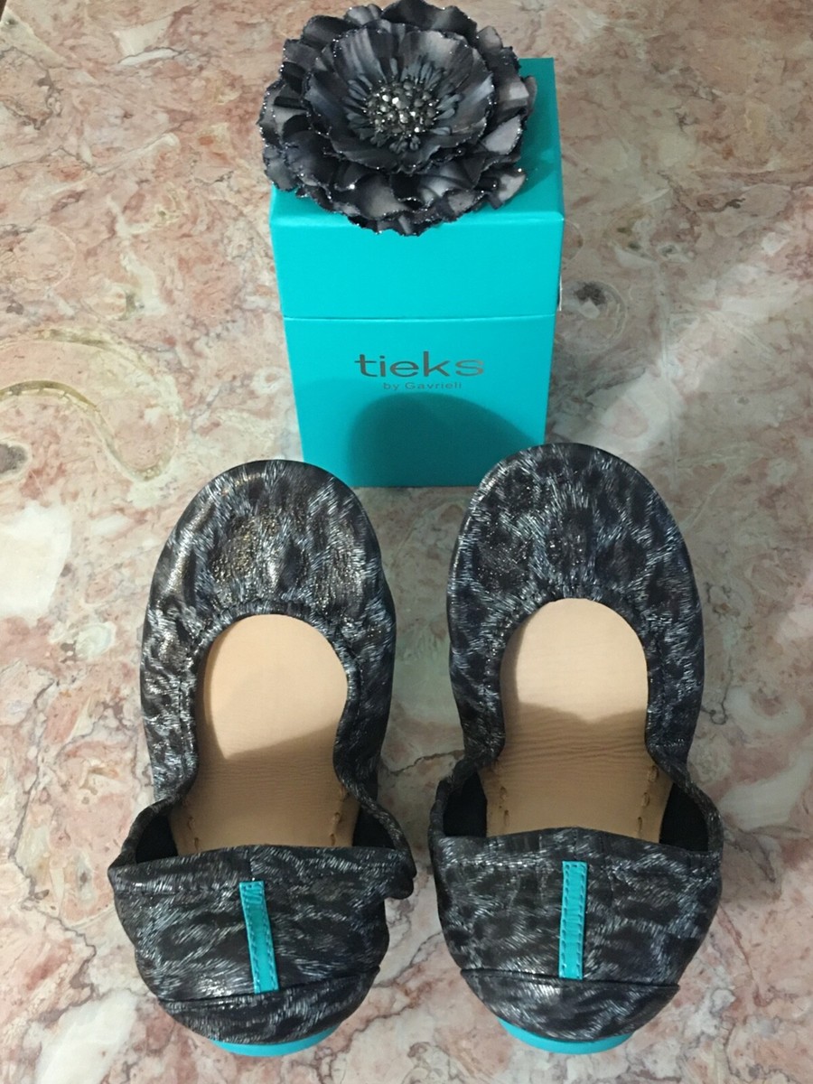 Tieks LIMITED EDITION Black Leopard! Size 10 💝 SOLD OUT Brand New