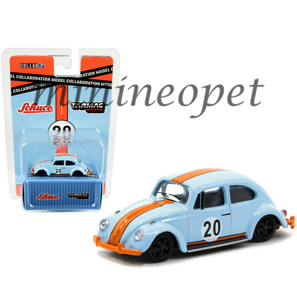 SCHUCO TARMAC WORKS T64S-006-GF VW VOLKSWAGEN BEETLE #20 1/64
